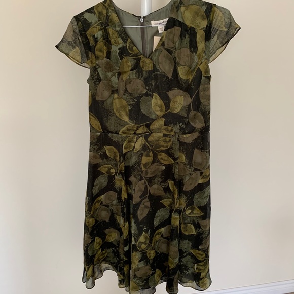 Coldwater Creek Green Summer Dress - Picture 4 of 4